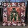 Skull Quilt Blanket Ver 78  Quilt
